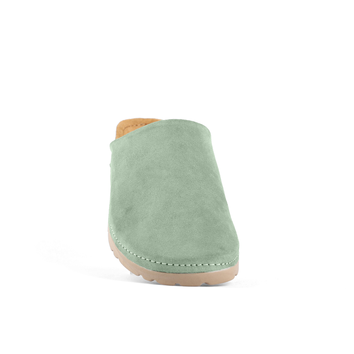 NALLAN Copenhagen Sage suede work clogs – view 7