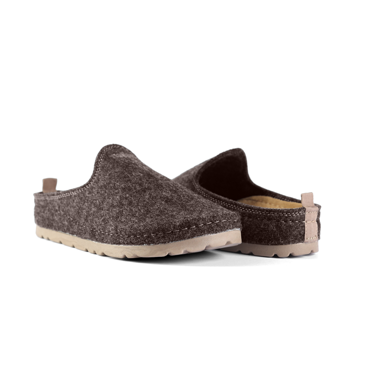 NALLAN Antonio Dark Brown men's open-back slip-ons – view 2