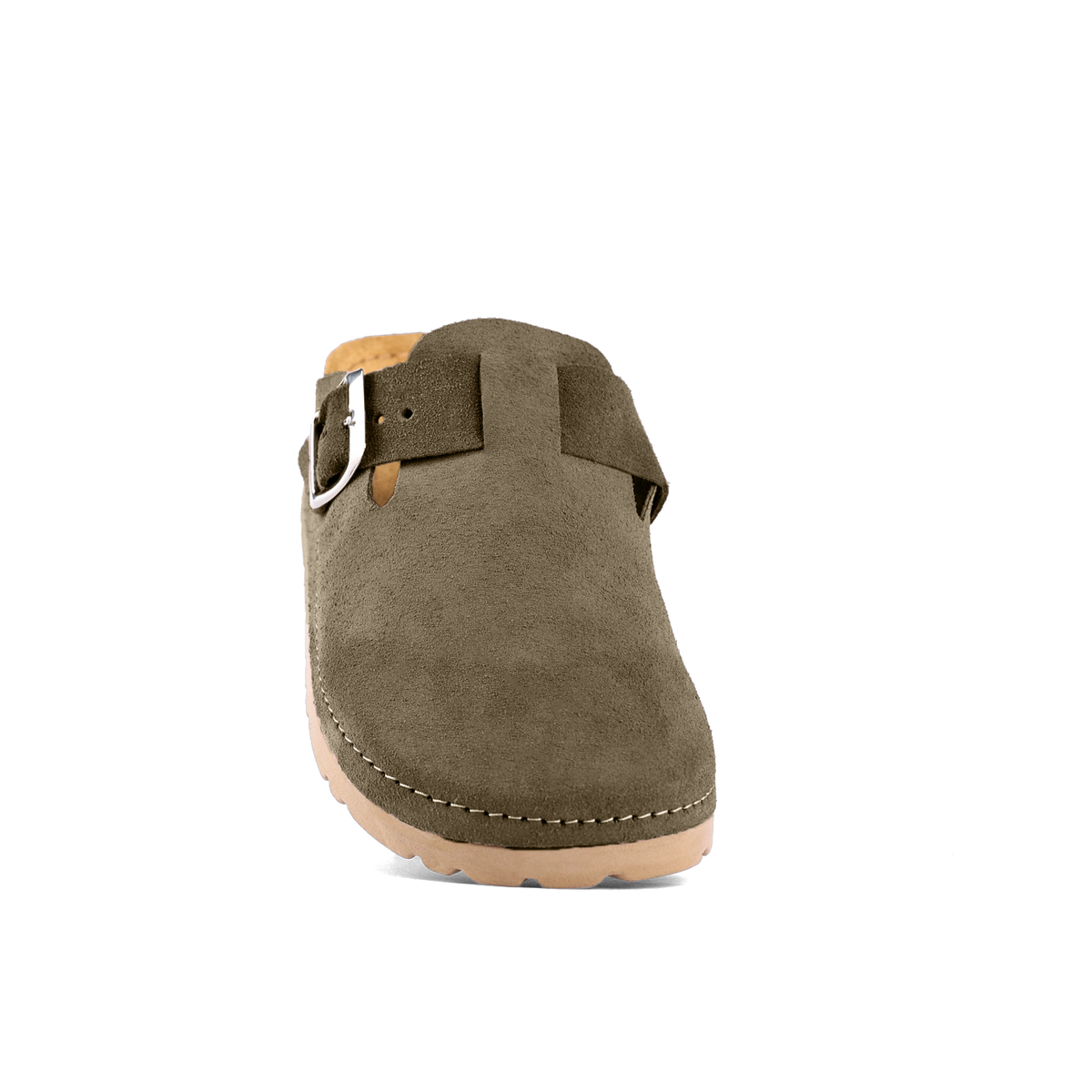 NALLAN Berlin Mocha closed-toe buckle clogs – view 7