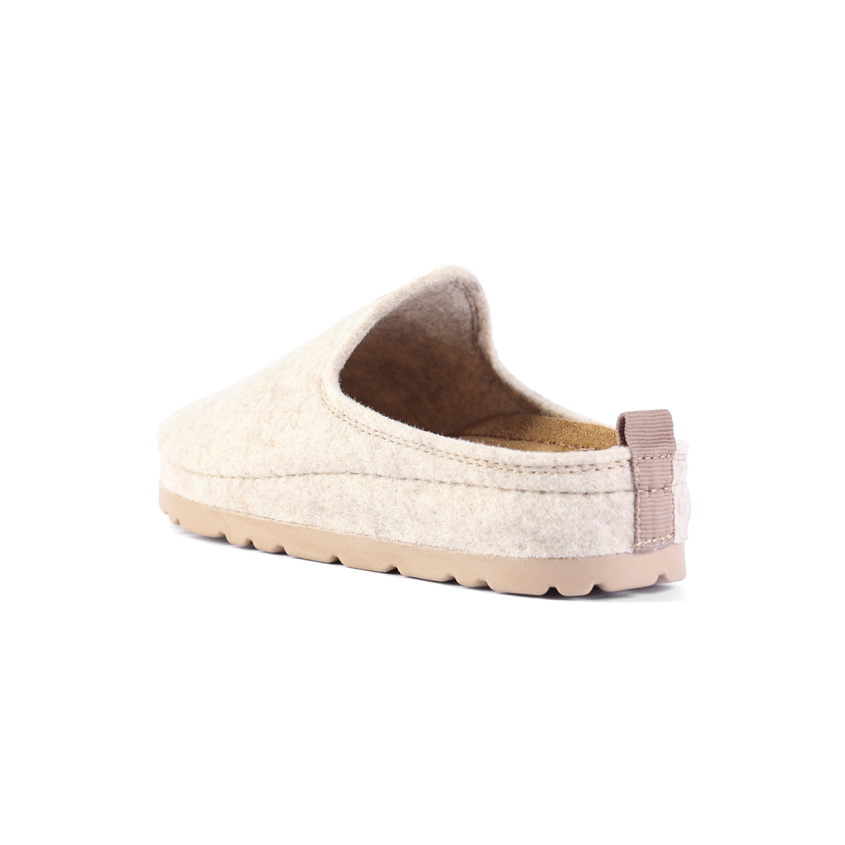 NALLAN Cleopatra Beige women's open-back slip-ons – view 4